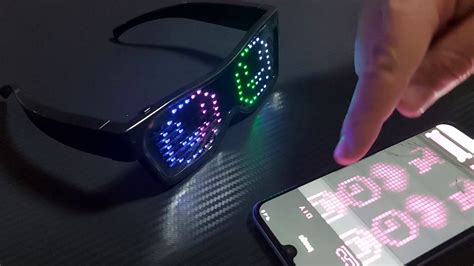 Become the center of attention with LED eye glasses